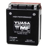 Baterie YUASA 12V 12Ah  YTX14AH-BS (dodáváno s kyselinovou náplní)